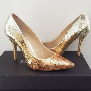 NEW!!! Enzo Angiolini Eapersist Gold Pumps